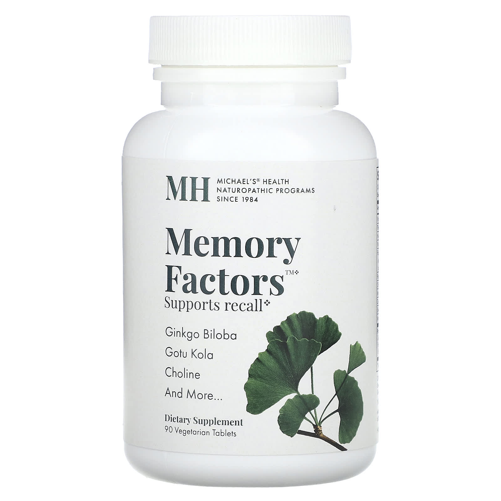 Факторы памяти Michael's Health, 90 вегетарианских таблеток
