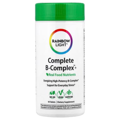 Комплекс витаминов B Rainbow Light Complete B-Complex+™, 90 таблеток