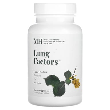 Факторы легких Michael's Health, 120 вегетарианских таблеток