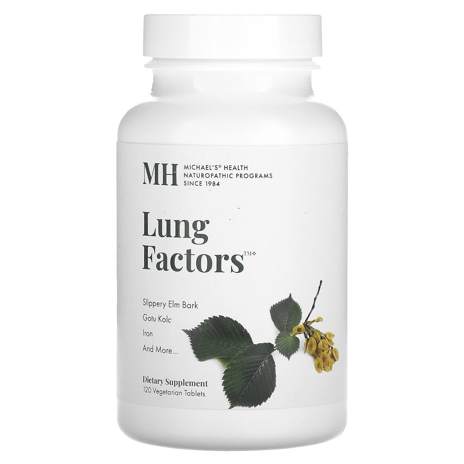 Факторы легких Michael's Health, 120 вегетарианских таблеток