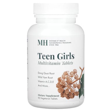 Мультивитамины Michael's Health Teen Girls Tabs, 90 растительных таблеток
