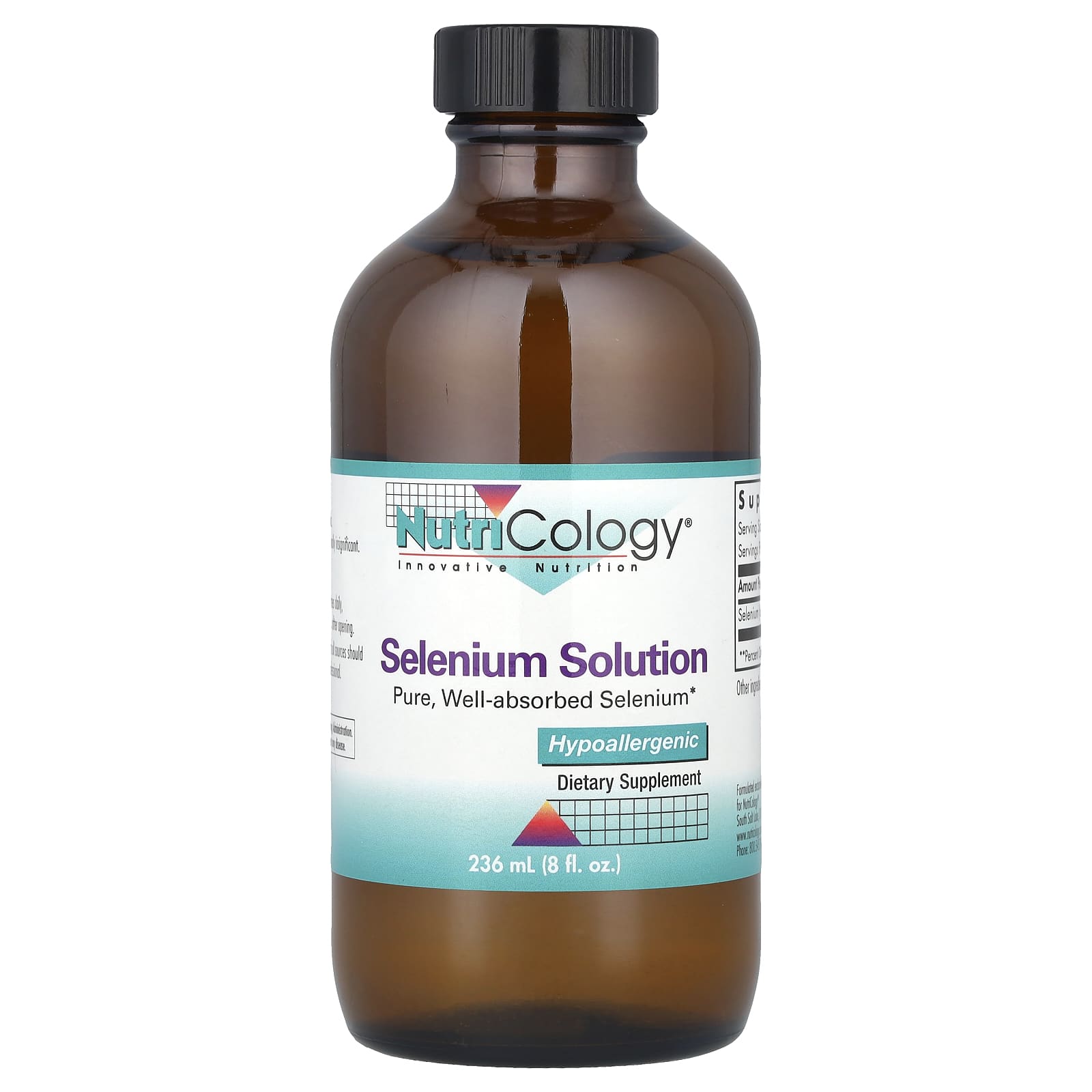 Селен Nutricology Solution, 236 мл