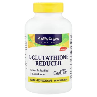 Глутатион Healthy Origins L-, 500 мг, 150 растительных капсул