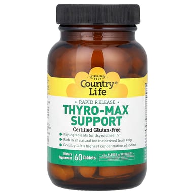 Комплекс Thyro-Max Country Life Rapid Release, 60 таблеток