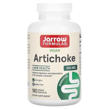 Артишок Jarrow Formulas, 500 мг, 180 растительных капсул