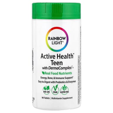 Мультивитамины для подростков Rainbow Light Active Health™ Teen With DermaComplex™, 90 таблеток
