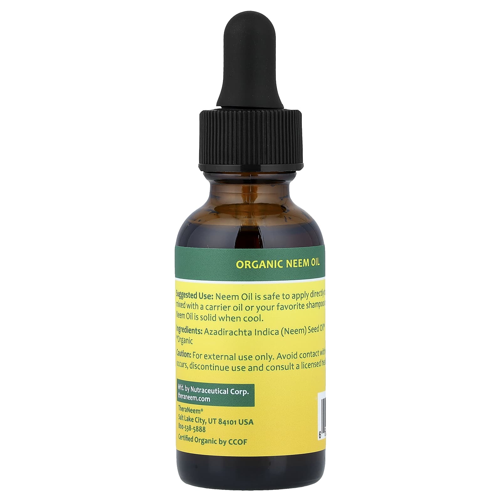 Ним Organix South TheraNeem® Oil, 30 мл, масло — фото 2