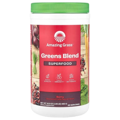 Зеленый комплекс Amazing Grass Superfood, вкус Berry, 480 г