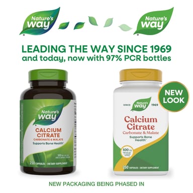 Цитрат кальция Nature's Way, 250 мг, 250 капсул