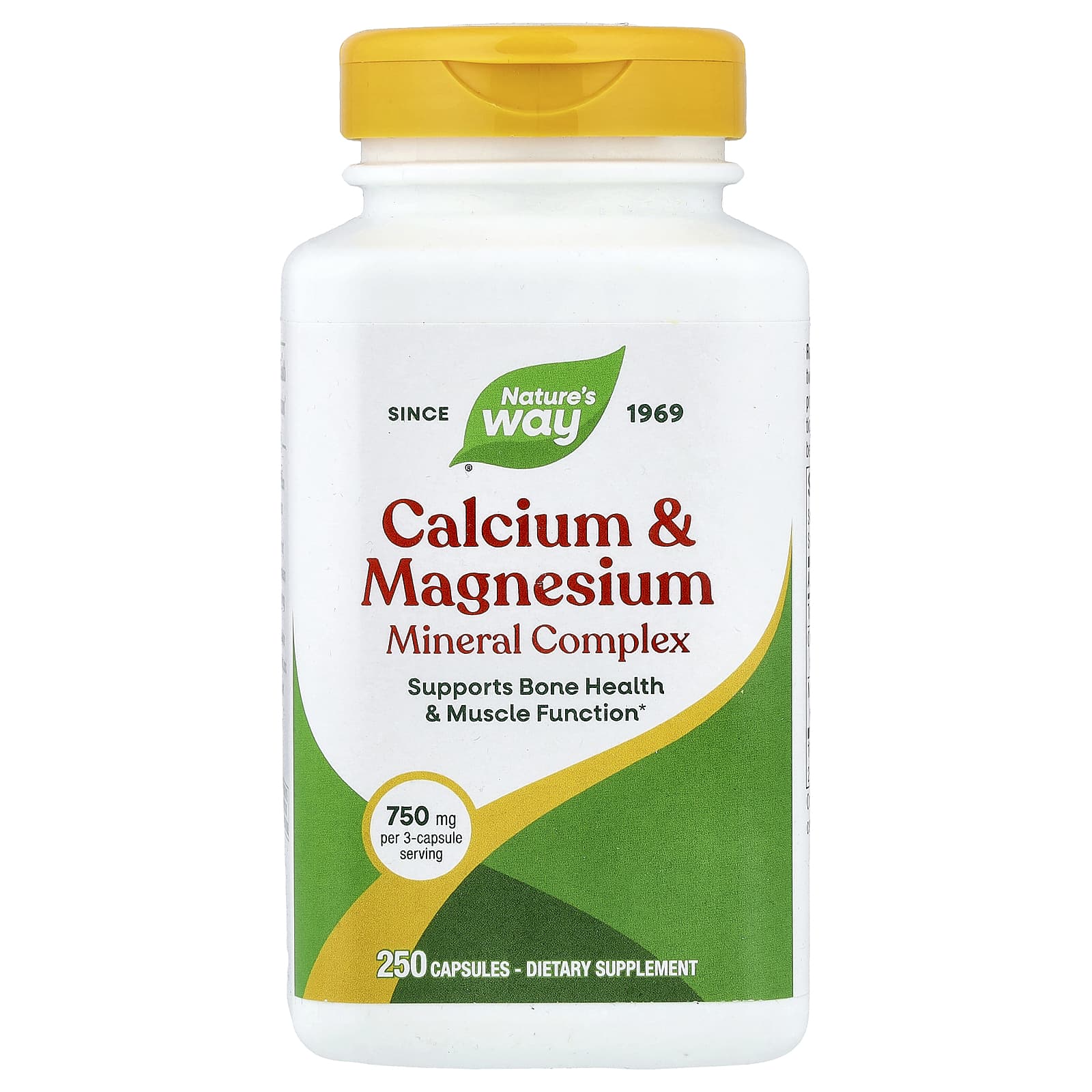 Магний Nature's Way Calcium & Mineral Complex, 250 капсул