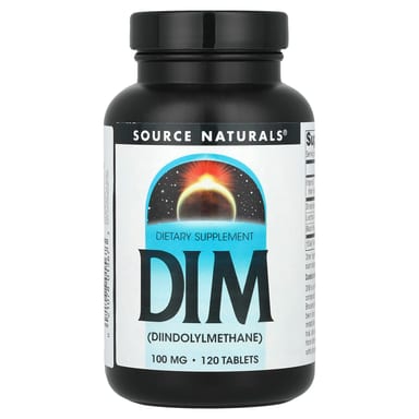 DIM Source Naturals, 100 мг, 120 таблеток