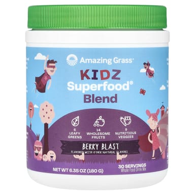 Суперфуд Amazing Grass, 180 г (6.35 oz) ягодный вкус