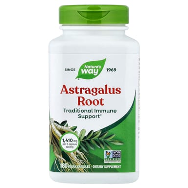 Астрагал Nature's Way, 470 мг, 180 растительных капсул