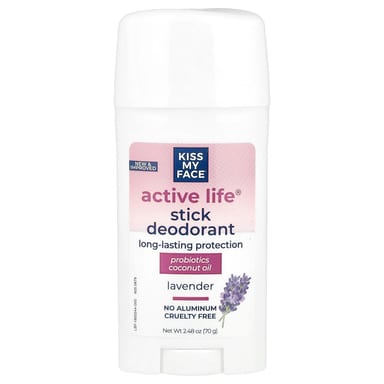 Дезодорант Kiss My Face Active Life® Stick, оттенок Lavender, 70 г, стик