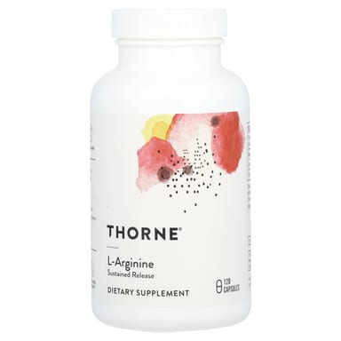 L-аргинин Thorne L-Arginine, 500 мг, 120 капсул