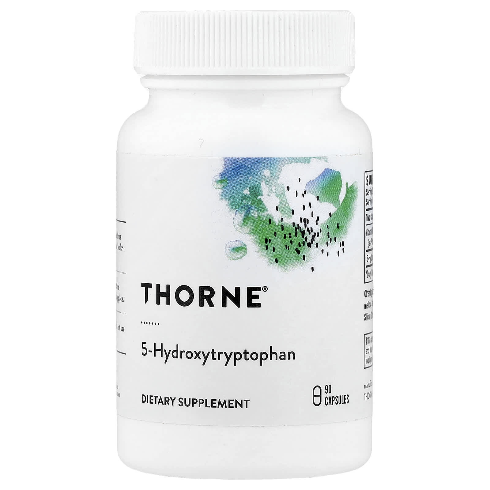 5-Гидрокситриптофан Thorne, 90 капсул