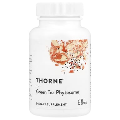 Зеленый чай Thorne Phytosome, 250 мг, 60 капсул