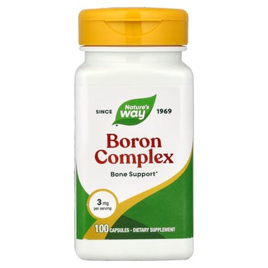 Комплекс Nature's Way Boron, 3 мг, 100 капсул