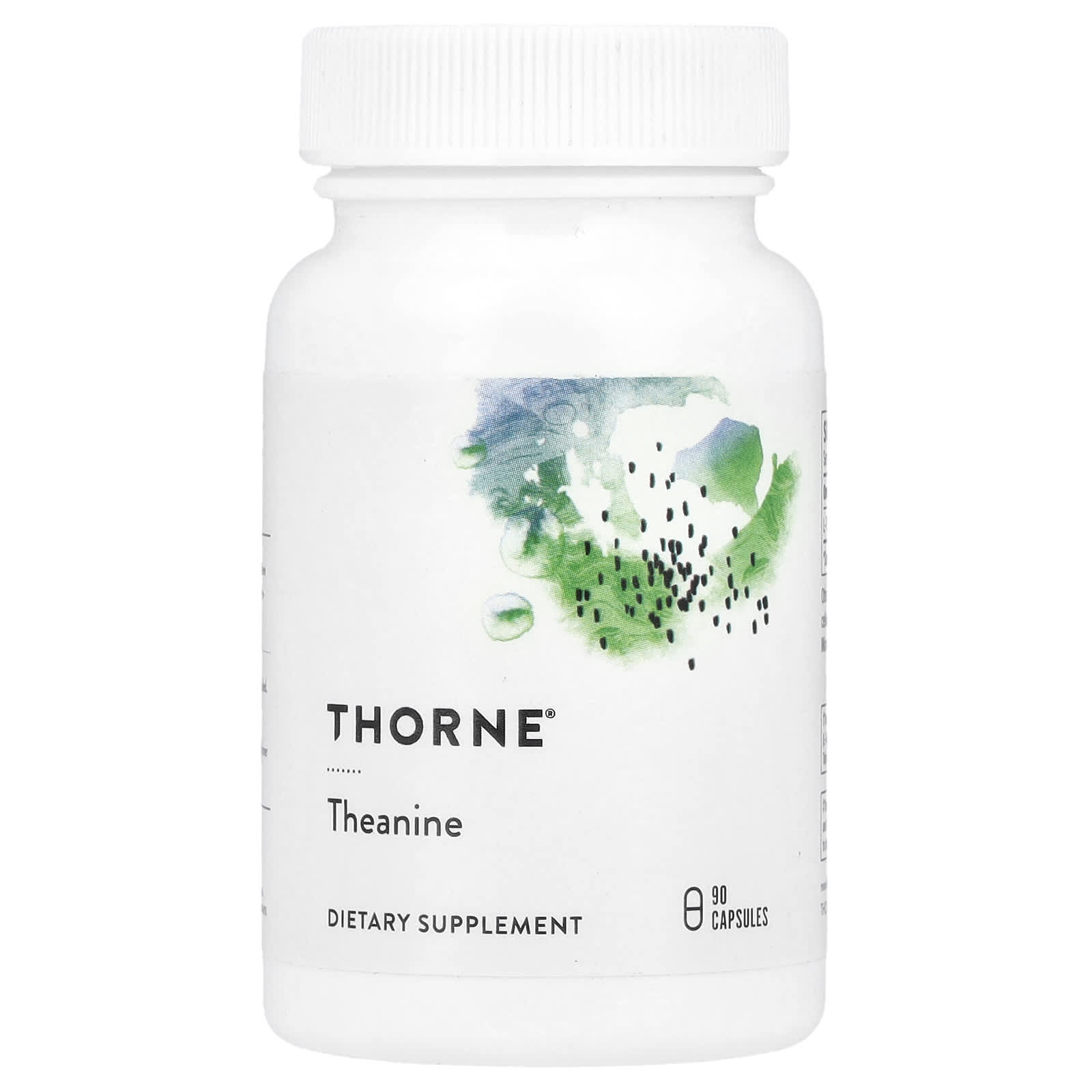 Теанин Thorne, 200 мг, 90 капсул