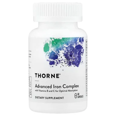 Фото товара: Комплекс Thorne Advanced Iron, 60 капсул