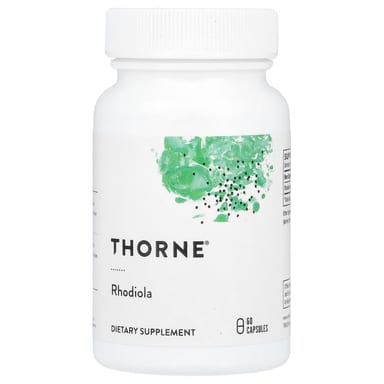 Родиола Thorne, 100 мг, 60 капсул