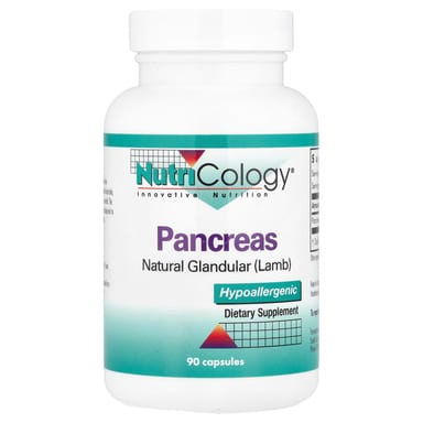 Поджелудочная железа Nutricology, 425 мг, 90 капсул
