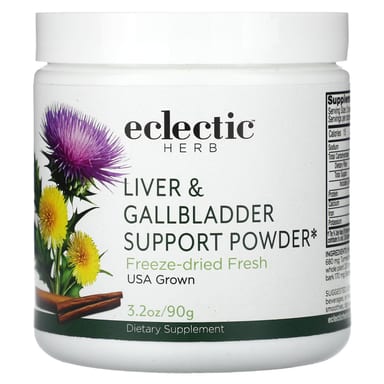 Порошок Eclectic Herb Liver & Gallbladder Support, 90 г