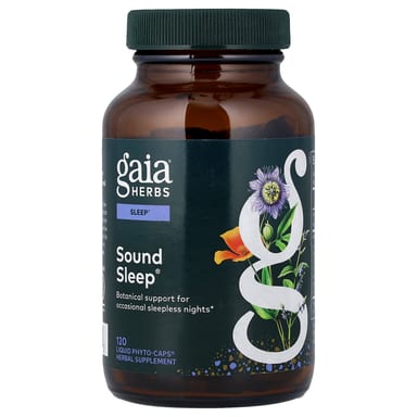 Комплекс Sound Sleep Gaia Herbs®, оттенок 120 Liquid Phyto-Caps®, жидкая форма
