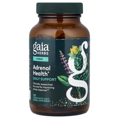 Комплекс для надпочечников Gaia Herbs® Daily Support, оттенок 120 Liquid Phyto-Caps®, жидкая форма