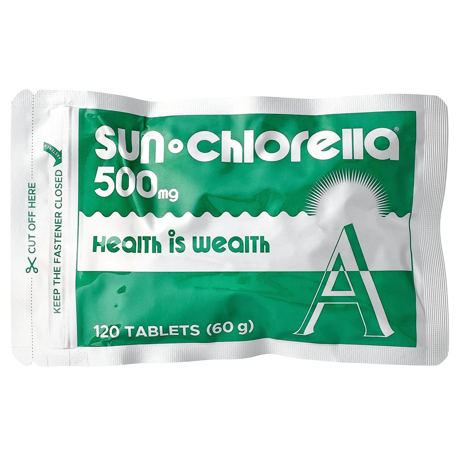 Добавка Sun Chlorella Chlorella, 500 мг, 600 таблеток — фото 3