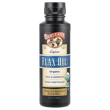 Масло Barlean's Organic Lignan Flax, 236 мл