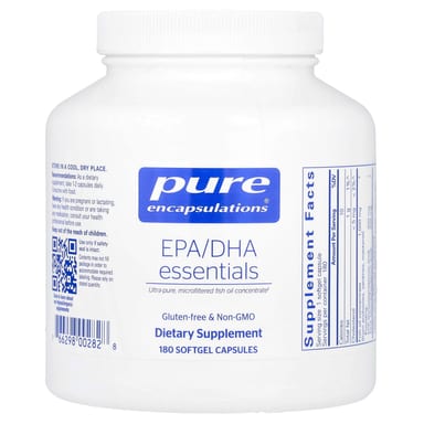 DHA Pure Encapsulations EPA/ Essentials, 180 мягких капсул