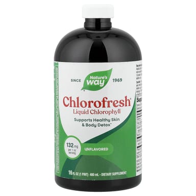 Хлорофилл Nature's Way Chlorofresh® Liquid, без вкуса, 480 мл, жидкая форма