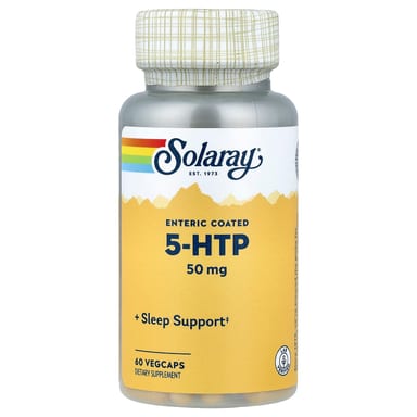 5-HTP Solaray 5-HTP, 50 мг, 60 растительных капсул