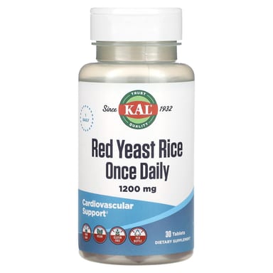 Рис KAL Red Yeast, 1200 мг, 30 таблеток