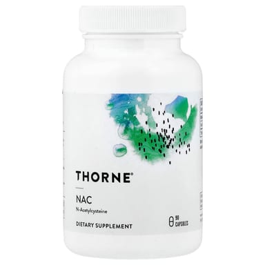 NAC Thorne, 500 мг, 90 капсул
