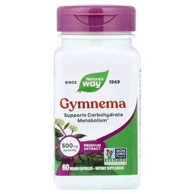 Джимнема Nature's Way, 500 мг, 60 растительных капсул
