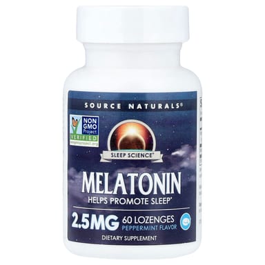Мелатонин Source Naturals Sleep Science®, оттенок Peppermint, 60 пастилок
