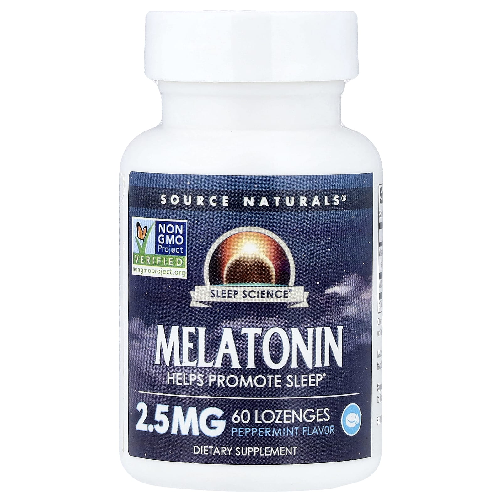 Мелатонин Source Naturals Sleep Science®, оттенок Peppermint, 60 пастилок
