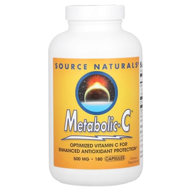 Метаболический витамин C Source Naturals, 180 капсул