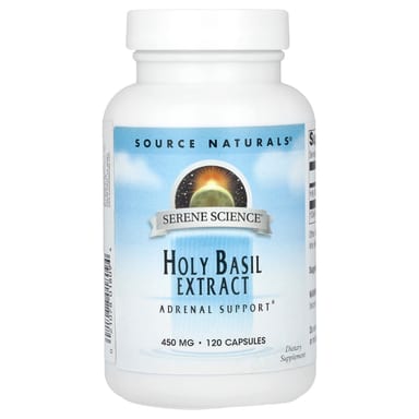Тулси Source Naturals Extract, 450 мг, 120 капсул