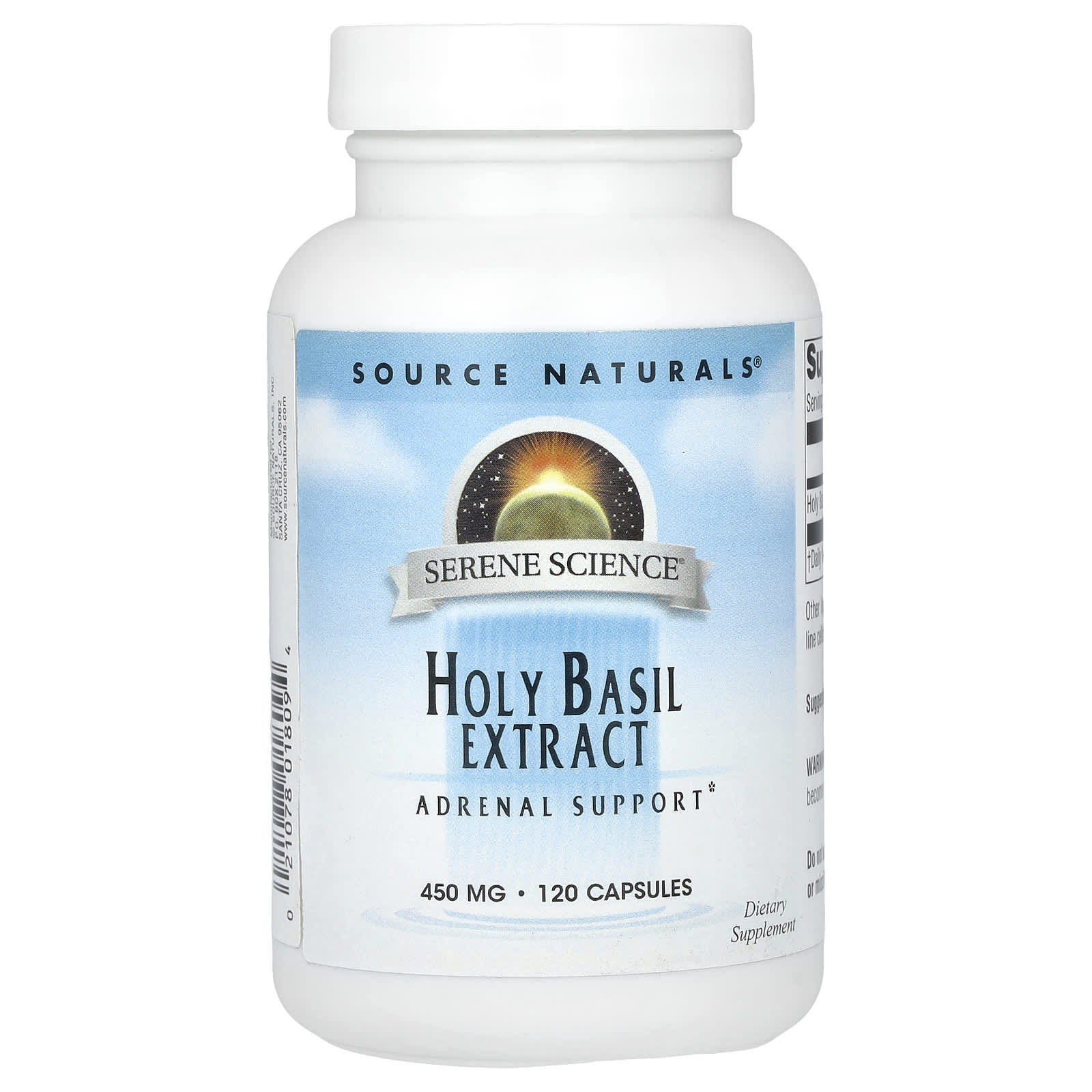 Тулси Source Naturals Extract, 450 мг, 120 капсул