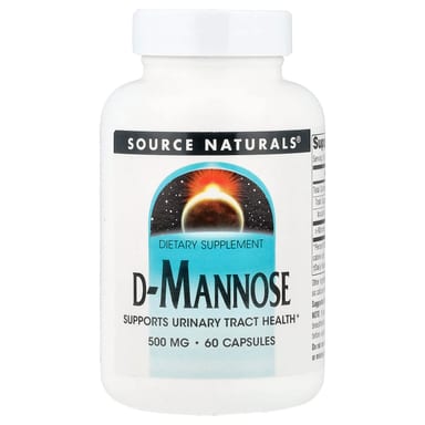D-манноза Source Naturals D-Mannose, 60 капсул