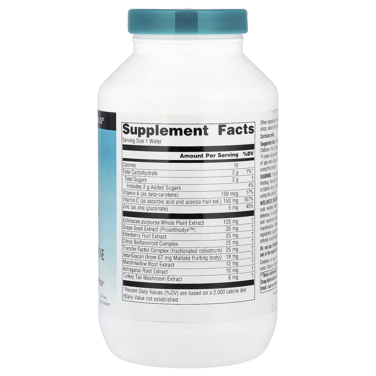 Детский Source Naturals Wellness Immune Chewable™ Berry, оттенок 120 Wafers — фото 3