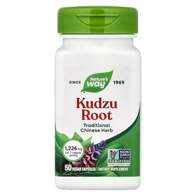 Корень кудзу Nature's Way, 613 мг, 50 растительных капсул