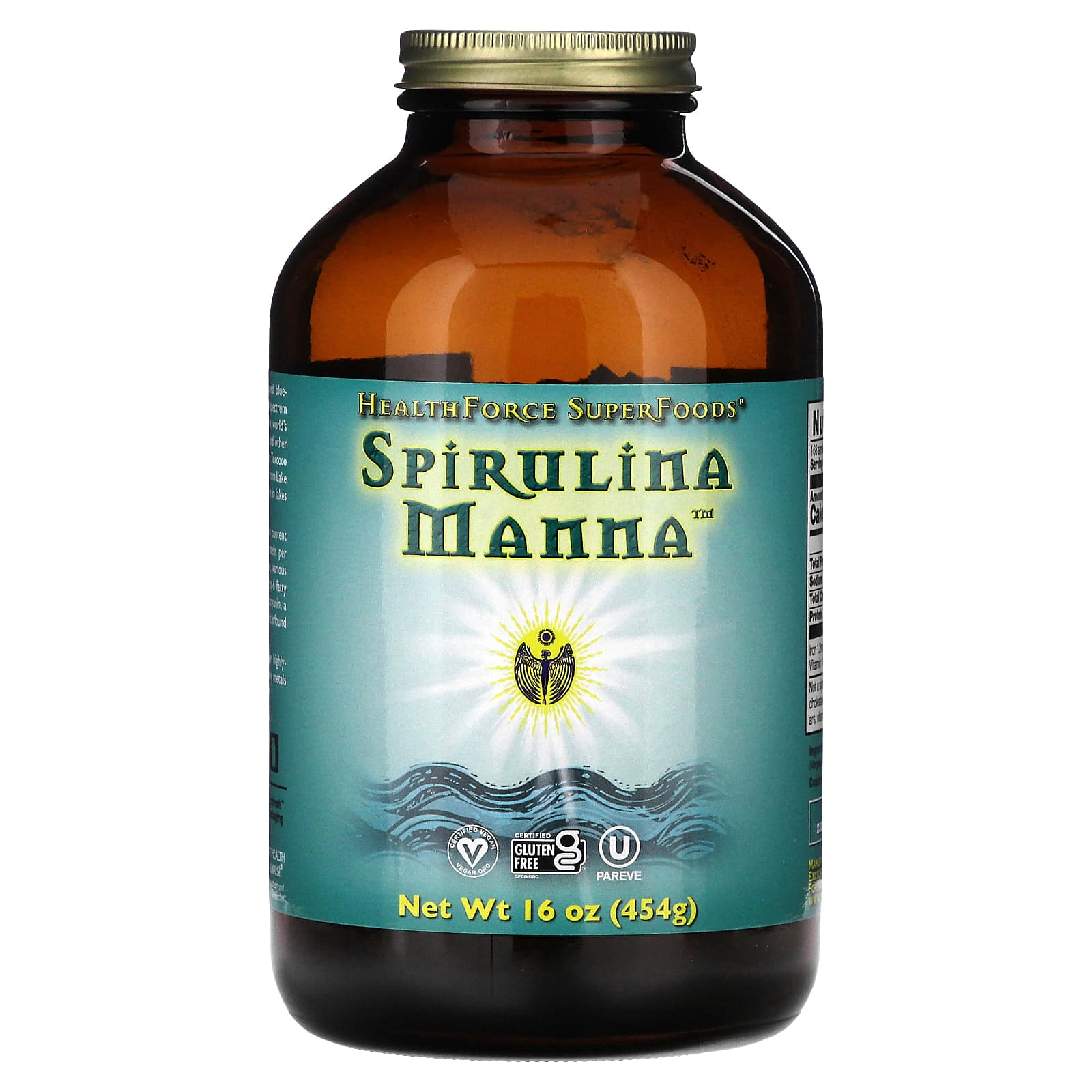 Спирулина HealthForce Superfoods Manna, 454 г — фото 2