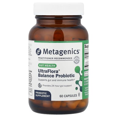 Пробиотик Metagenics UltraFlora® Balance, 55 мг, 15 млрд КОЕ, 60 капсул