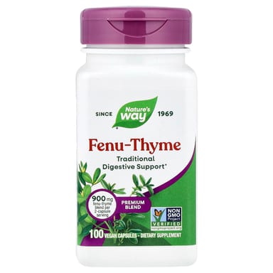 Комплекс Fenu-Thyme Nature's Way Fenu-Thyme, 100 растительных капсул