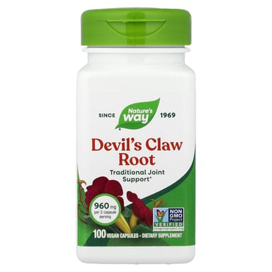 Гарпагофитум Nature's Way Root, 480 мг, 100 растительных капсул