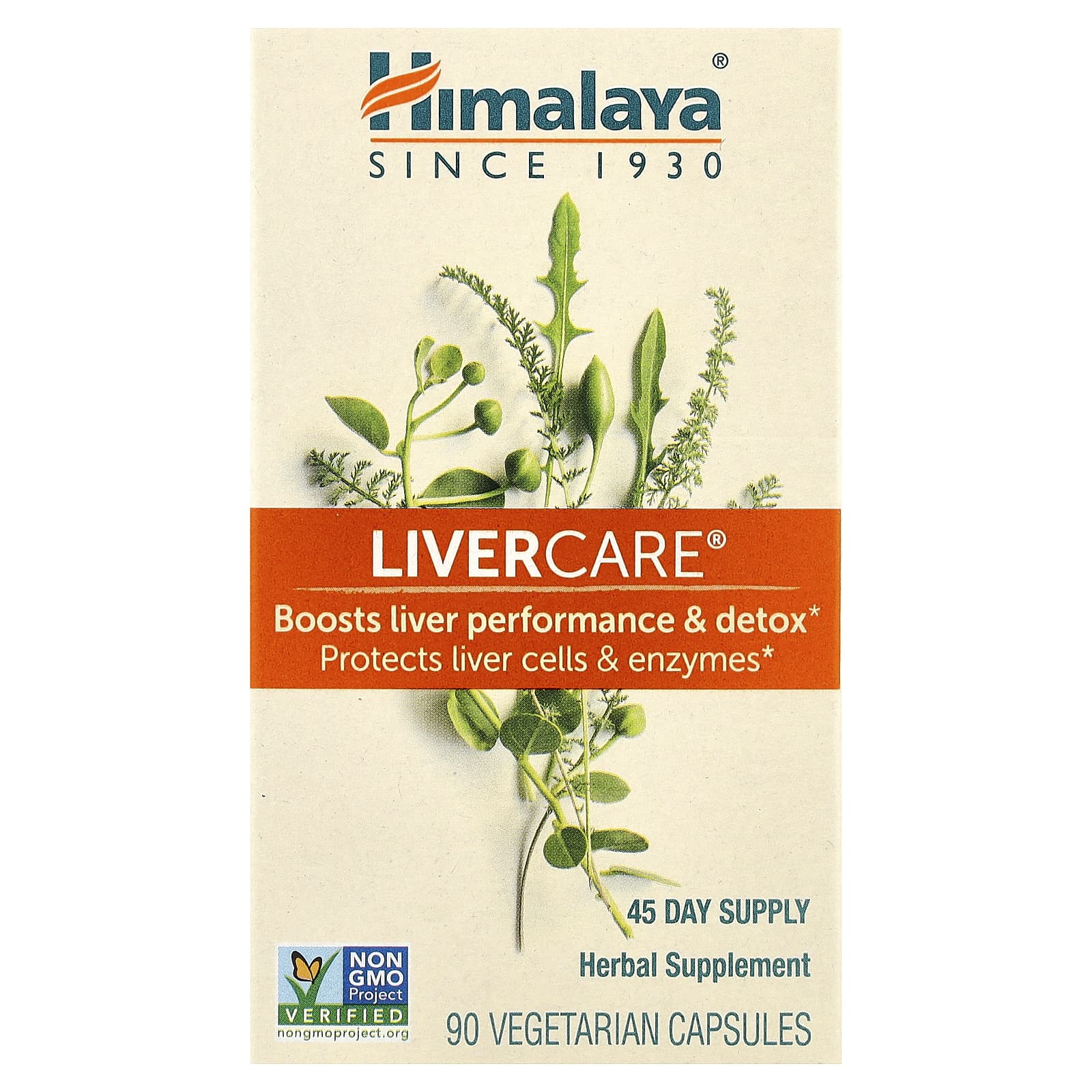 LiverCare® Himalaya, 90 вегетарианских капсул — фото 2